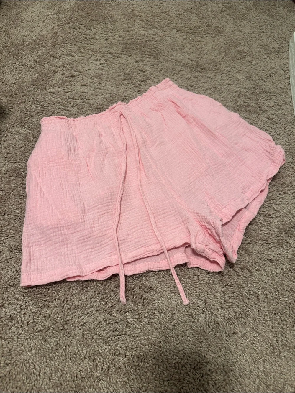 Matching 2 Piece Set - Bubble Gum Pink 100% Cotton